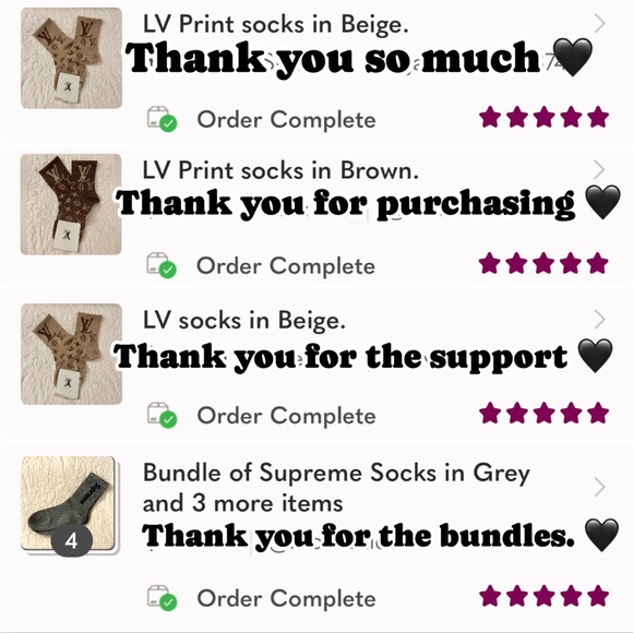 ๐Luxury Print Socks๐ - Picture 5 of 15